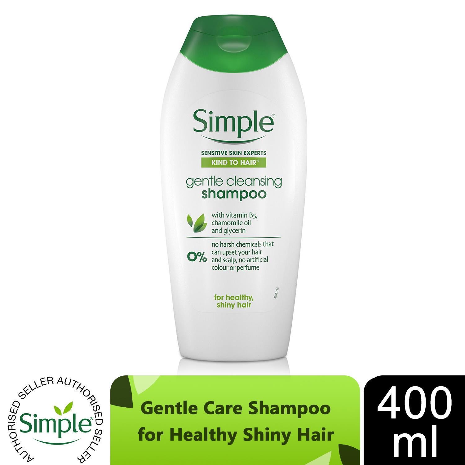 Simple Gentle Cleansing Shampoo, 400ml