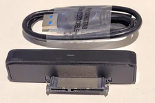 FreeAgent GoFlex Adapter/ FAT/ SATA to USB 3.0 Black Adapter + NEW Cable SEAGATE