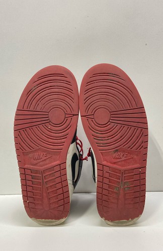 Nike Air Jordans (DQ8426-106) Red and Black Leather Shoes Size 9.5 - Picture 6 of 7