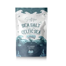 French Sea Salt Coarse From the Celtic Sea Coarse 1lb | Unrefined Sea Salt & Han