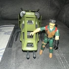 Sky Hawk 100% Complete 1984 G.I. Joe Hasbro Vintage W/Figure & Blueprint!