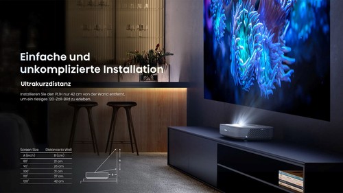 Hisense PL1 Laser TV Ultrakurzdistanz-Beamer - Bild 10 von 13