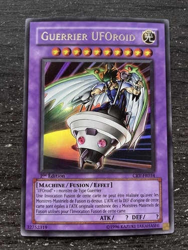Yu-Gi-Oh! - UFOroid Fighter (CRV-EN034) - Revolución Cibernética - Edición Ilimitada - Ultra Raro