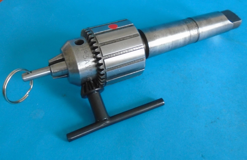 Jacobs No.3A Chuck (Strip/ Clean /Oil) 3-16mm on MT4 Arbor + New Key + Pin Drift - Picture 2 of 15