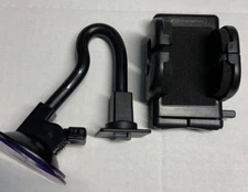 Bracketron PHW-203-BL Grip-It Vehicle Rotating Windshield Mount for Phones