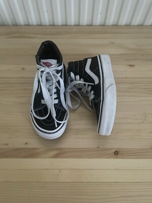 Vans Off The Wall Skateboard Schuhe Gr. 11 Kinder Junior schwarz Turnschuhe Jungen