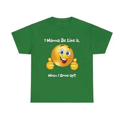 When I Grow Up Unisex Heavy Cotton Tee