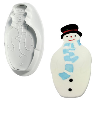 PME Schneemann: Zuckerpaste Ausstechform - Fondant