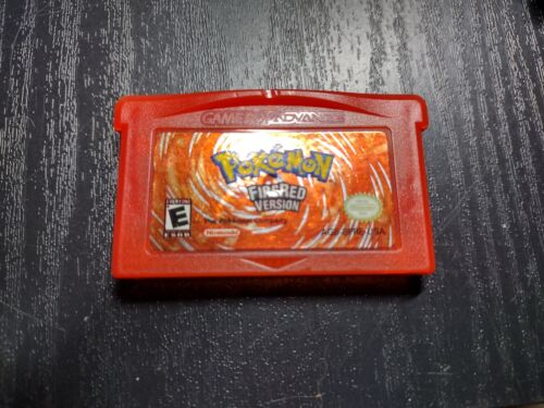 Pokemon Firered Fire Red Fogo Vermelho em Inglês Game Boy Advance Gba Nds  Lite Repro