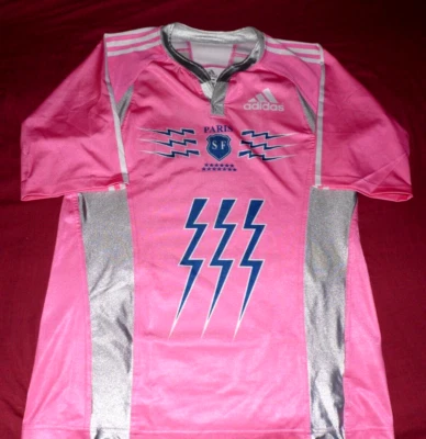 Maillot De Rugby Du Stade Français Saison 2007/2008 Taille L - Photo 1/4
