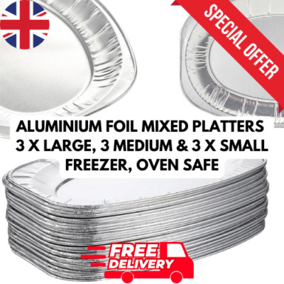 Party Essen Servierschalen Catering Platten Einwegpackung für Veranstaltungen oval