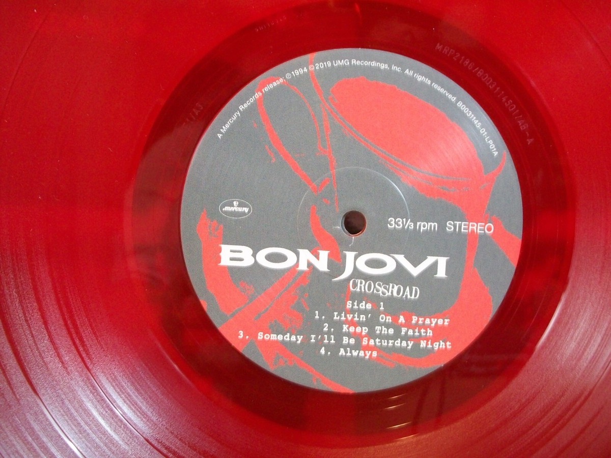 米2LP Bon Jovi Cross Road (The Best Of) B003236001 Mercury /00520 Bon Jovi – Cross Road (The Best Of) – 2 x Vinyl (LP