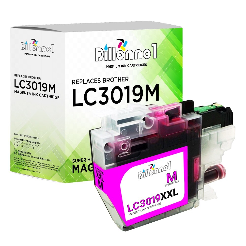 1PK For Brother LC3019 LC-3019 XXL Ink Cartridge For J5330dw J6530dw J6930dw