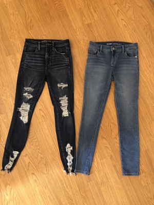 american eagle jean sizes compared to old navy