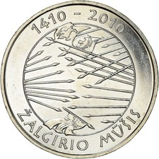 #220999 M&uuml;nze, Lithuania, Litas, 2010, UNZ, Kupfer-Nickel, KM:172