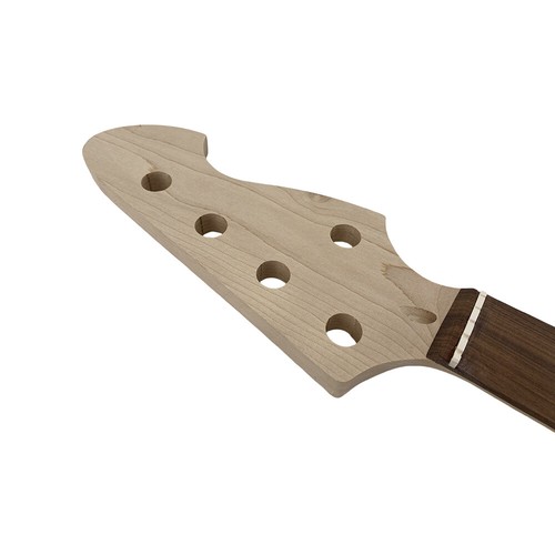 Bass Guitar Neck 22 Fret 34 Inch 5string P Bass Maple Neck Rosewood Dot Inlay - Picture 5 of 9