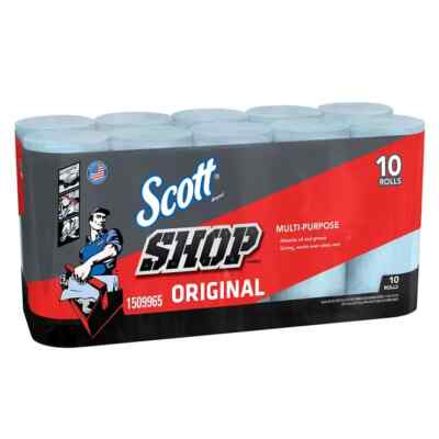 Scott Mehrzweck Kimberly Clark Shop Reinigungspapier Wischtücher 10 Rollen Pack