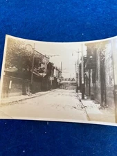 SHANGHAI CHINA  1937 ERA  VINTAGE PHOTOGRAPH  中国上海 1937 年复古照片  DESTRUCTION /