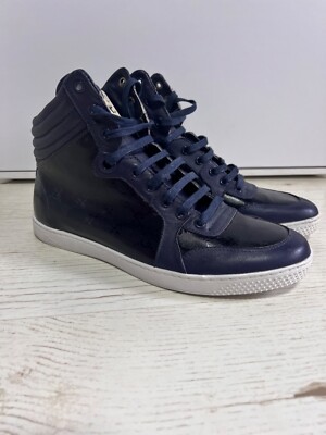 Gucci GG Coda imprime monogram hi-top sneakers 10 | eBay display picture 3