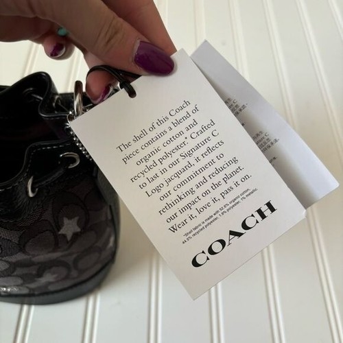 Coach | Damen Dempsey Bucket Bag Signature Jacquard mit Sternenstickerei Neu mit Etikett - Bild 12 von 15