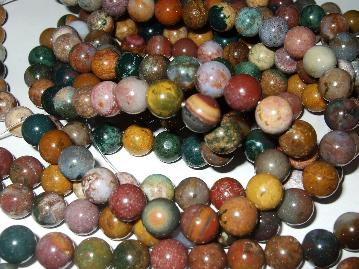 Perles En Cristal De Roche 10 Mm - 38 à 40 Pièces - Sphères Blanches