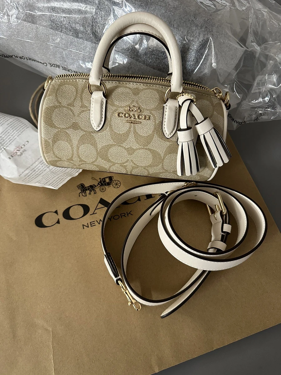 Coach, Bags, Authentic Coach Signature Mini Bennett Satchel