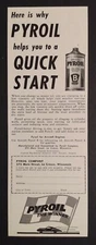 1947 Pyroil Company Advertisement La Crosse, Wisconsin