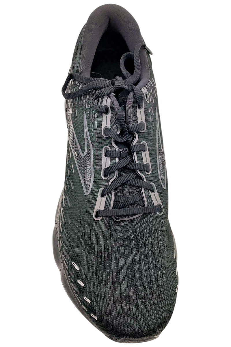 Brooks Glycerin GTS 20 Shoes Black Mesh Lace Up Running Support Men’s Size 11.5 Brooks Mens Glycerin GTS 20 Supportive Shoe Black/Black  main image 3