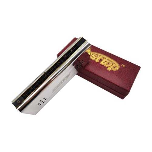 Easttop 16Hole Double-sided Double-tone Harmonica Advanced Ctone Gtone Harmonica - Picture 2 of 6