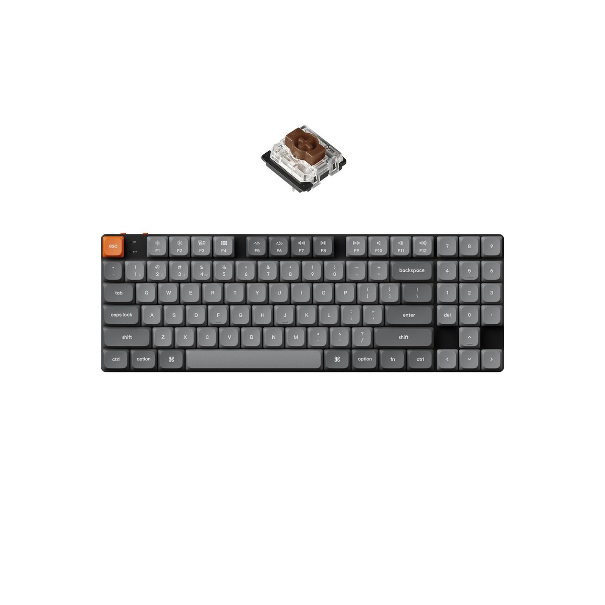 Lofree FLOW 100 メカニカル 黒 keychronパームレスト付 Flow100, the Smoothest Mechanical Keyboard