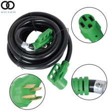 15-50FT 50 Amp RV Extension Cord Power Supply Cable For Trailer Motorhome Camper
