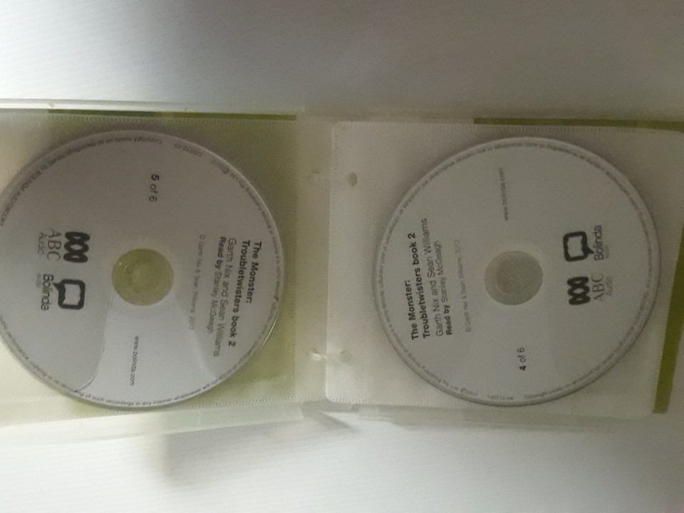 Trouble Twisters Monster Bolinda Audio Book English 6 x CD Read By S ...