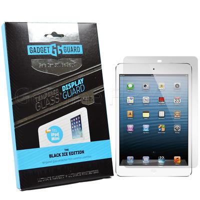 Neu Gadget Guard Black Ice Glas Displayschutz für Apple iPad Mini 1/2/3 Retina 4