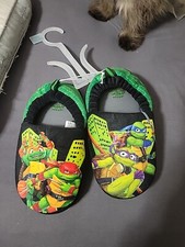 Teenage Mutant Ninja Turtles Slippers Multi-color Boys size 11/12