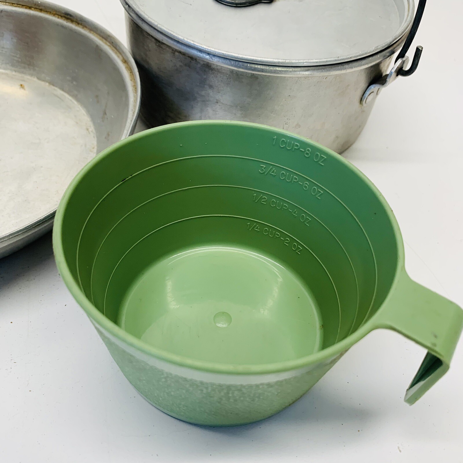 Vintage 1960's Boy Scouts of America Cook/Mess Kit, Cup & Aluminum Pot