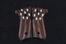 KSD Brand Beretta 92FS, 92A1, 92G, 92D, 96, M9 Compatible Walnut Custom Grip
