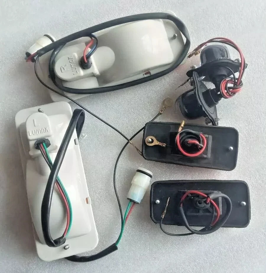 Suzuki SJ410 SJ413 Samurai Sierra Jimny Gypsy Indicator & Turn Signal Light Set Foto 4 de 4