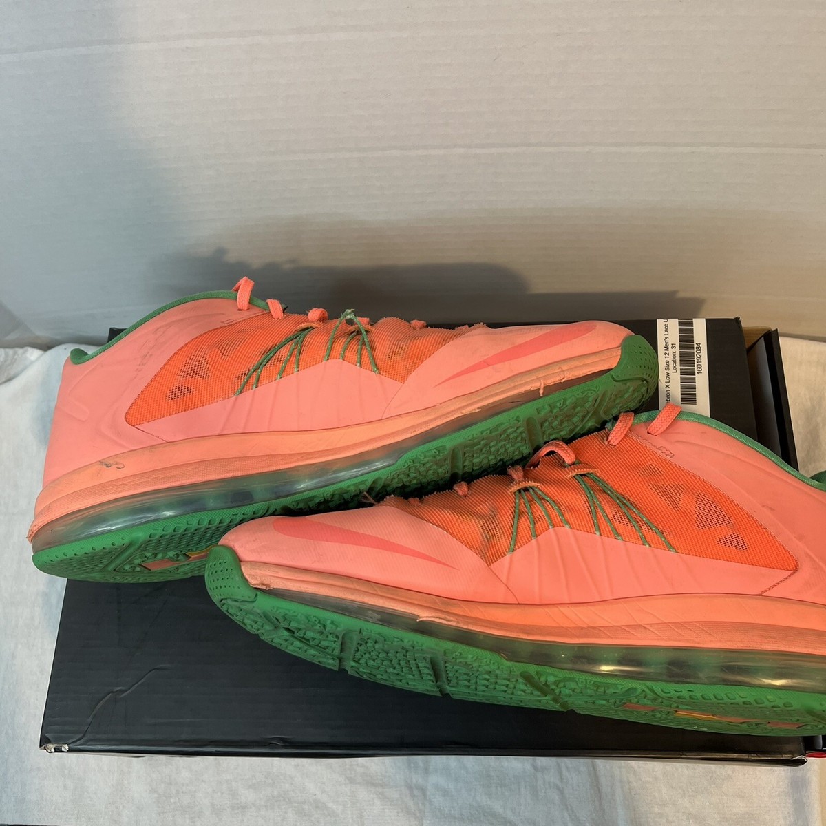 lebron 12 low watermelon