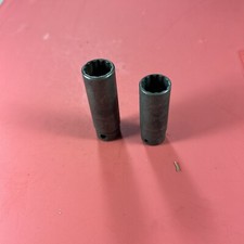 SNAP ON TOOLS - Lot of 2 Deep Sockets, (9/16” GSF181) (9/16” GSTMD18) SNAP ON TOOLS - Lot of 2 Deep Sockets, (9/16” GSF181) (9/16” GSTMD18)