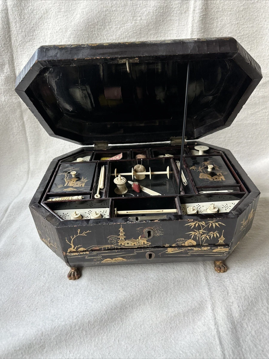 中国漆器盒| eBay