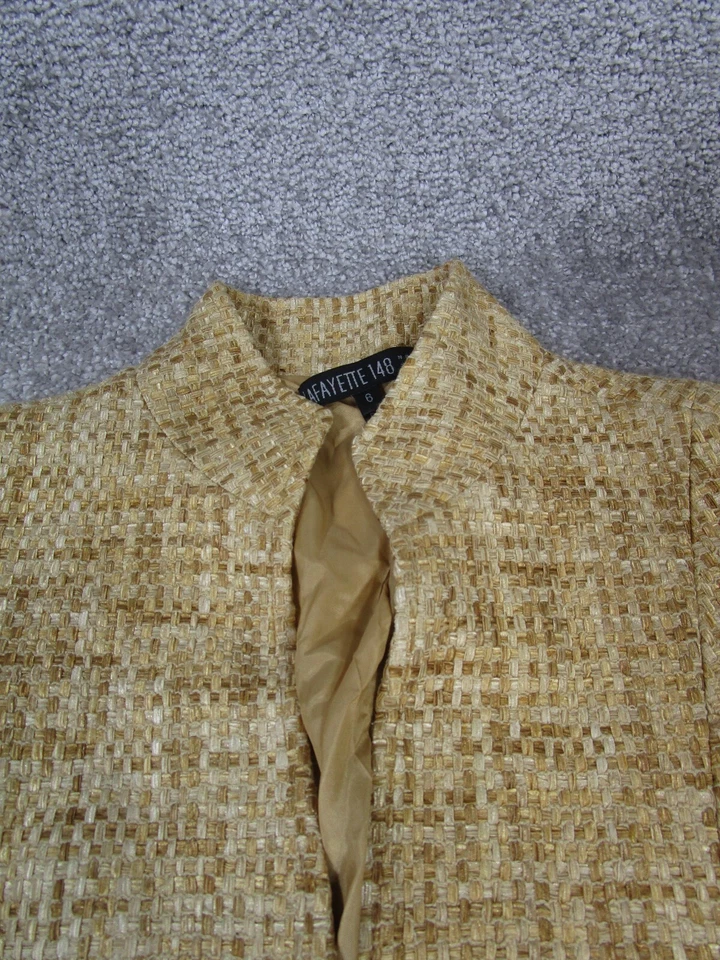 Traje falda mujer Lafayette 148 New York 6 amarillo Foto 2 de 4