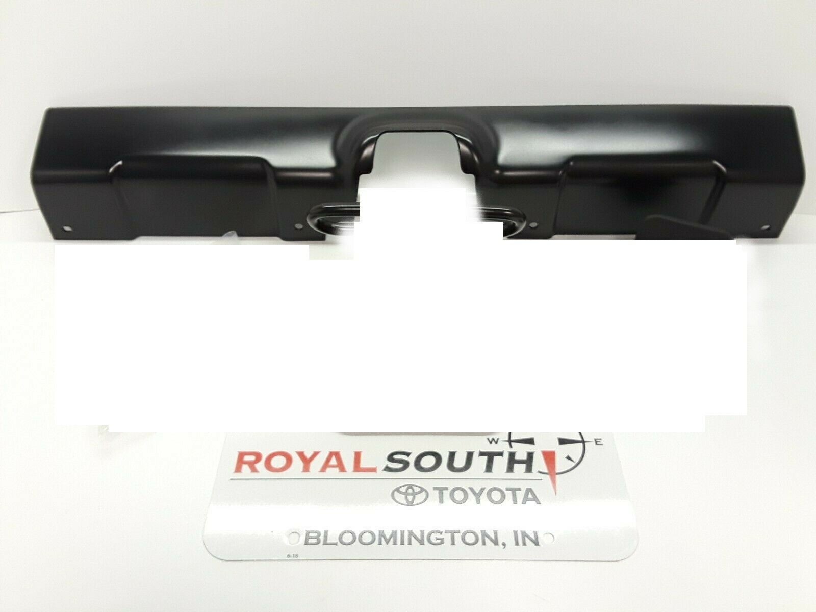 Genuine Toyota FJ Cruiser Rear Bumper Valance – Black Painted Molding (2007-2014) PT228-35110-HC - View #2