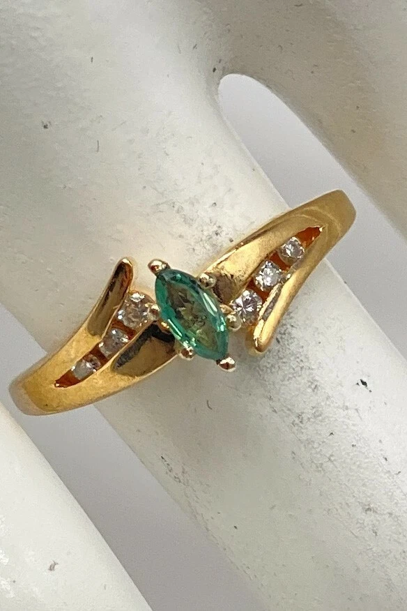Alexandrite yellow 2024 gold ring
