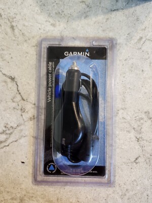 Genuine Garmin Vehicle Power Cable Charger (010-10723-06)- New Original Plastic