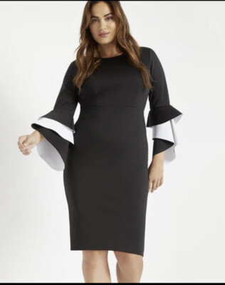 selfie leslie fit and flare dress Aspley Flare Cuff Waist Tie Dress Beige