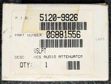 Valcom 5120-9926 06881556 VSLPT VCS AUDIO ATTENUATOR - SAME DAY SHIPPING