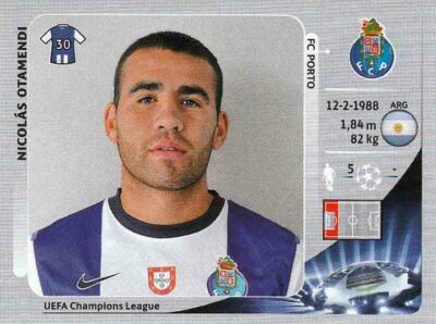 Panini Sticker Champions League 2012/2013 Nr. 14 Nicolas Otamendi FC Porto Bild