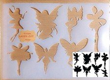 Fairies stencil Airbrush art stencil Artists Fairies template