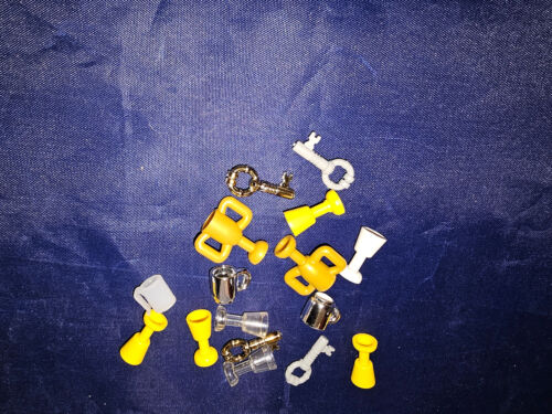 LEGO Mini Trophy cup chalice key gold LOT clear gray white mug - Picture 2 of 4
