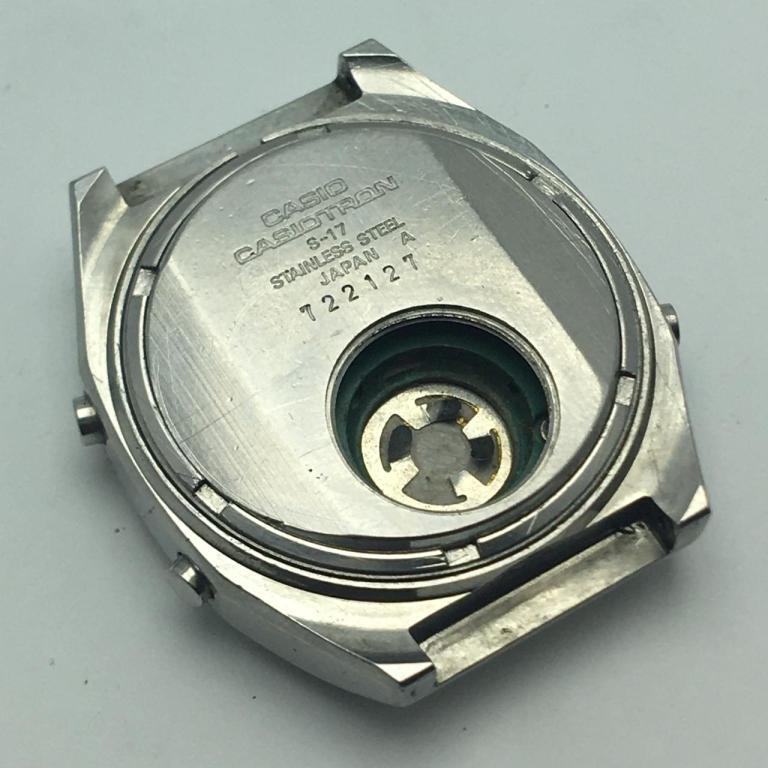Casio S-17 Casiotron Digital Vintage Men's Watch For Parts | eBay